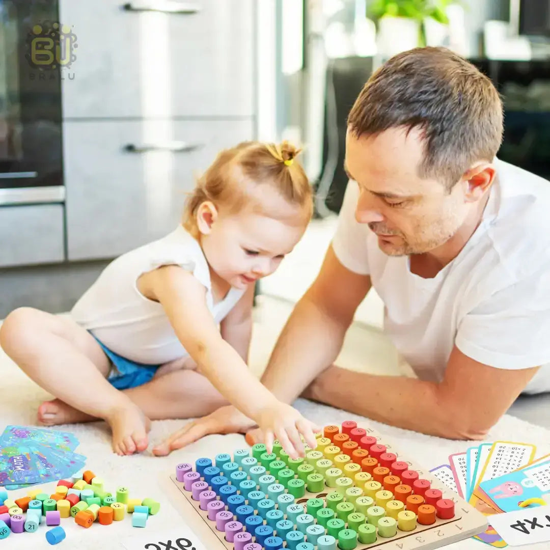 🎲🔢 Tablero Matemático Montessori