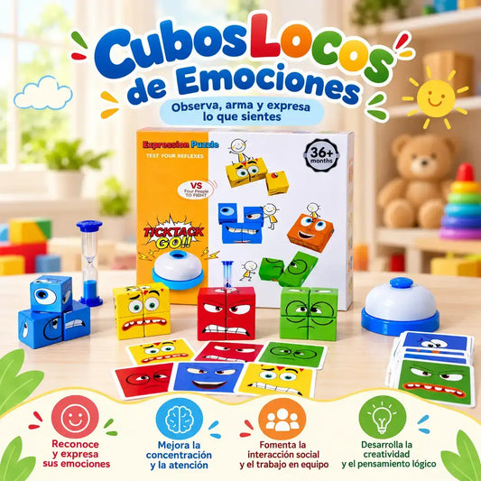 CUBO LOCOS EMOCIONES