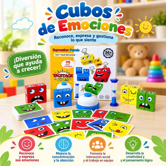 Juego Cubos De Emociones