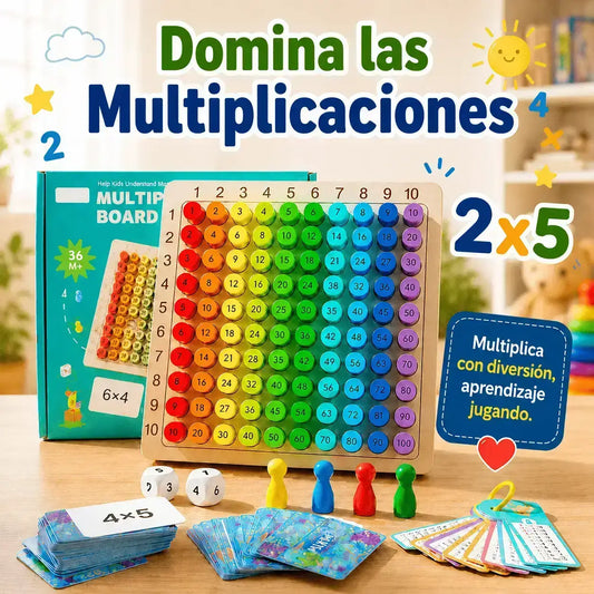 🎲🔢 Tablero Matemático Montessori