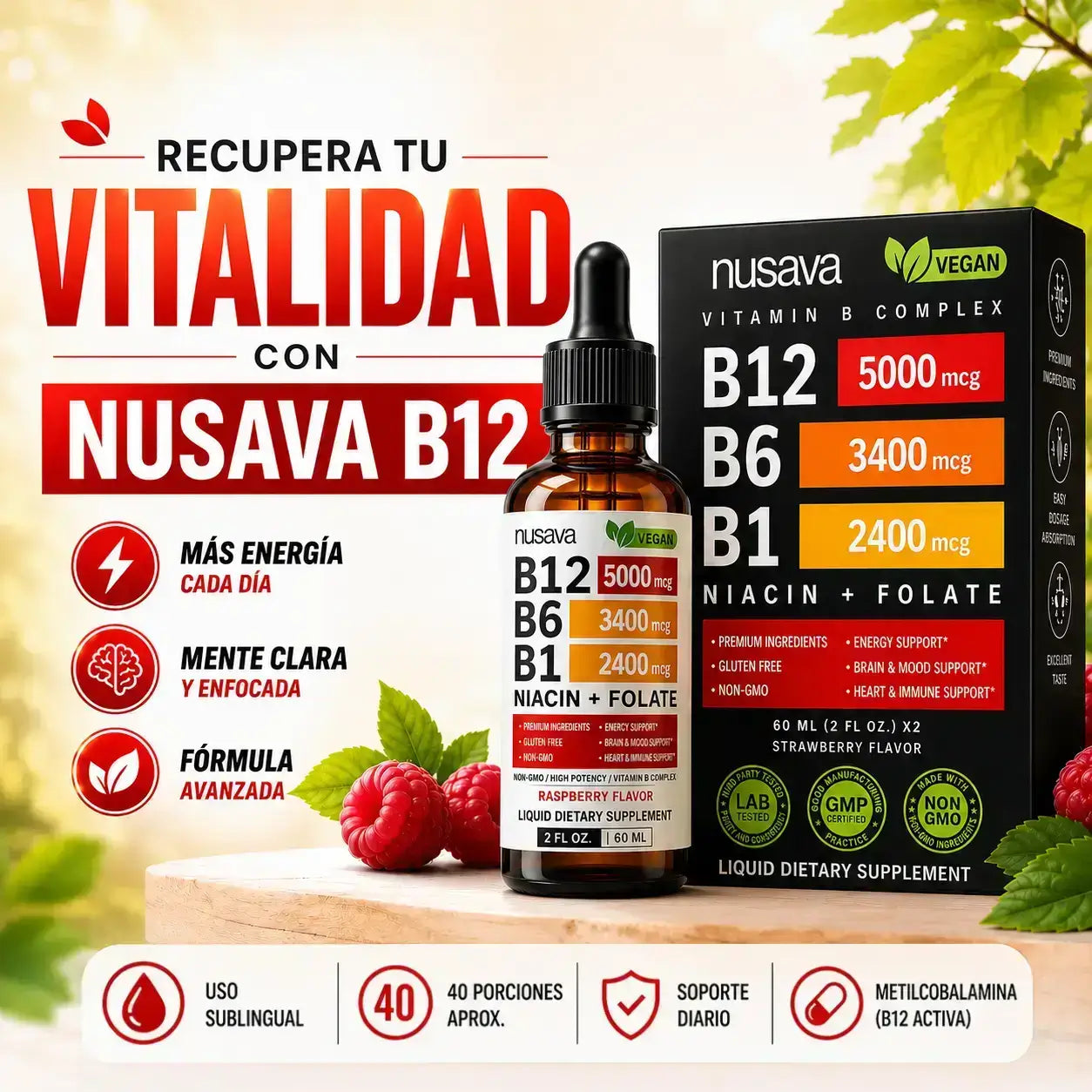 VITAMINA B-12 NUSAVA