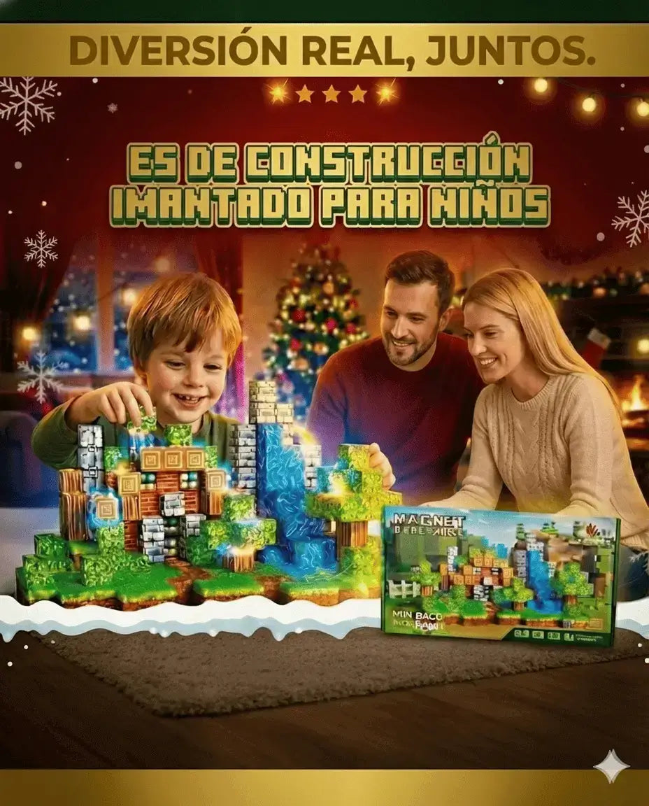 Cubos Magnéticos de Construcción 🧲✨