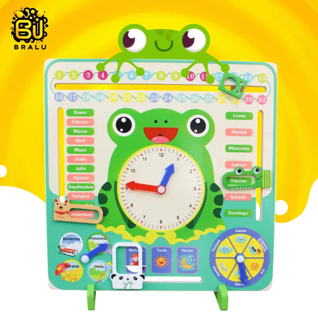 Calendario Montessori en Español 🧠⏰