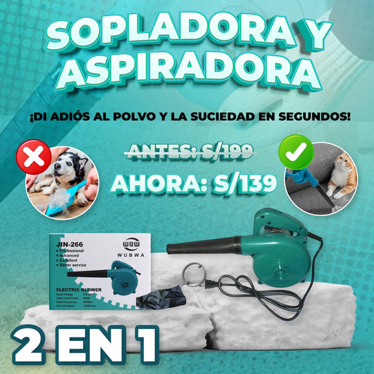 SOPLADORA Y ASPIRADORA