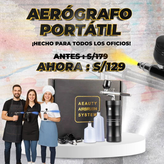 AERÓGRAFO PORTÁTIL