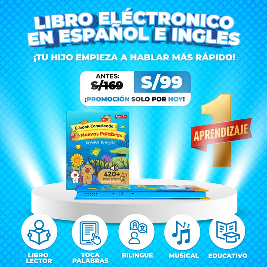 LIBRO ELÉCTRONICO EN ESPAÑOL E INGLES