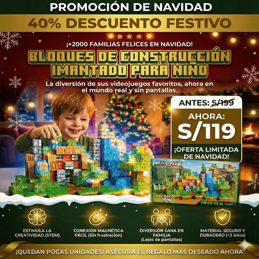 Cubos Magnéticos de Construcción 🧲✨